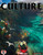 LRGG's Guide to Culture (PFRPG) PDF cover features a cliffside village overlooking turquoise waters, with white birds flying overhead, compatible with Pathfinder and Dungeons & Dragons 5th Edition game systems, highlighting cultural background options and settings.
