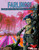 Farlings - Pathfinder 2nd Edition Halfling Ancestries PDF cover, featuring a muscular halfling in dark hair armor, amidst vibrant tropical palm trees against a pink and orange backdrop, with the Little Red Goblin Games logo.