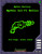 Pathfinder compatible Mythisc Mastery: Mythic Sci-Fi Relics PDF with neon green ray gun on black background, featuring purple border, sci-fi fantasy roleplaying game accessories in a compact,  digital format.