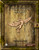 Exotic Ancestries Harpy PDF, Pathfinder Second Edition roleplaying game accessory, featuring a harpy ancestry with humanoid and bird-like characteristics, on a wooden background with metal accents in a colorless design.