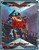 Horizontech Catalogue 007 Combat Mechs PDF cover features a large orange mech with blue eyes on a factory background, a part of Starfinder-compatible products from Horizontech, showcasing advanced combat and spacefaring technology.