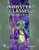 Fantasy book cover featuring an anthropomorphic wolf in ancient Egyptian attire, adorned with purple crystals, set against a green background, from the Monster Classes: Pinnacle and Pit PDF, a Dreamscarred Press and Pathfinder release.