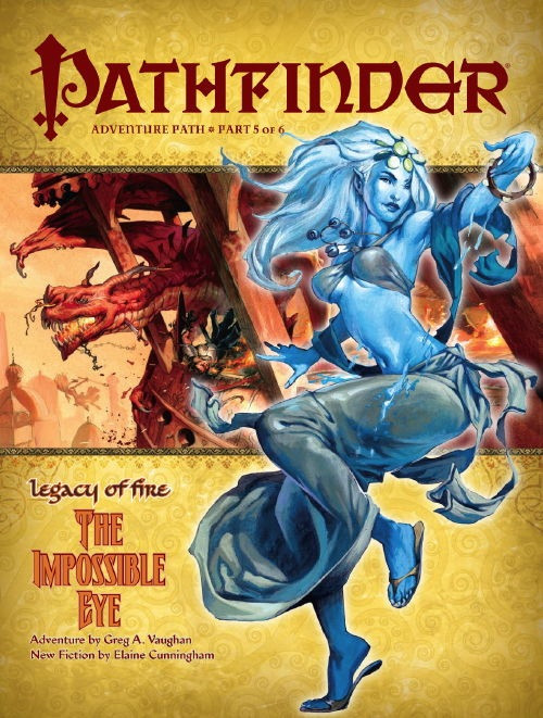 Cover of Pathfinder Adventure Path #23: The Impossible Eye (Legacy of Fire 5 of 6)
