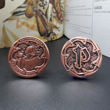 PaizoCon 2024 Hero Point Tokens (Copper)
