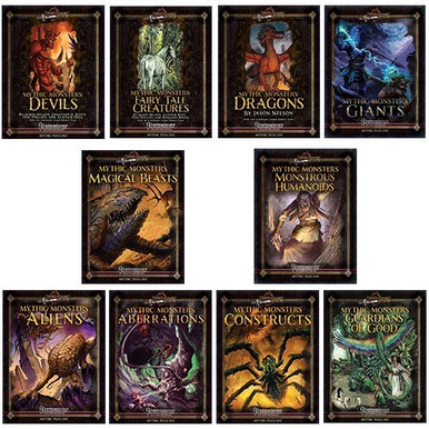 Mythic Monster Mega-Bundle: #11 to 20 (PFRPG) PDF Bundle