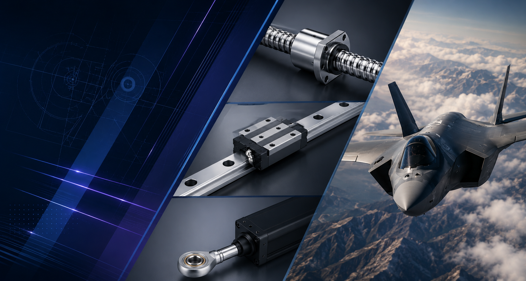 Linear Motion Components for Aerospace & Defense: Key Selection Factors for Design Engineers