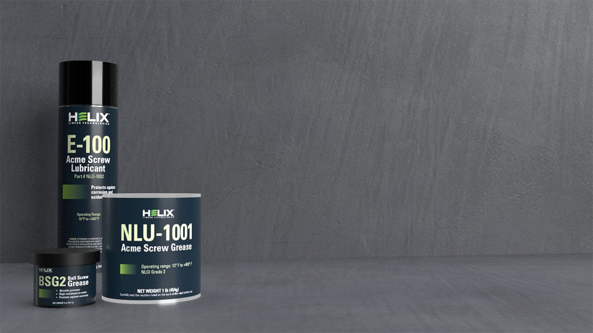 A Brief Overview of Acme Screw Lubricants