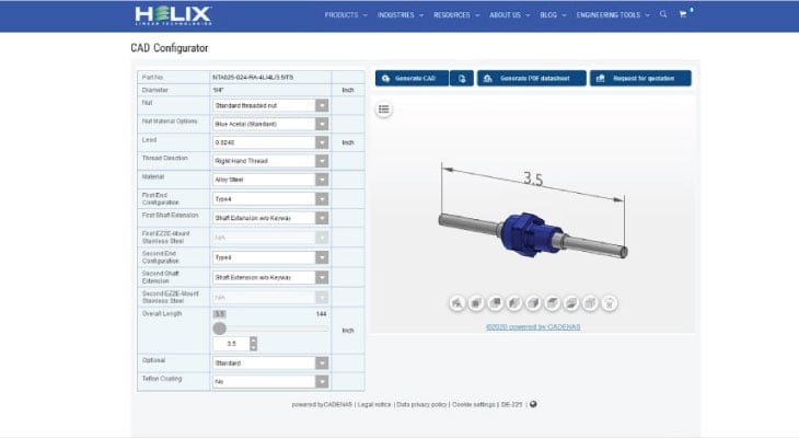 Everything You Need to Know About The Enhanced Helix CAD Configurators