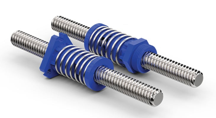 A Variety of Lead Screw Thread Forms and Options