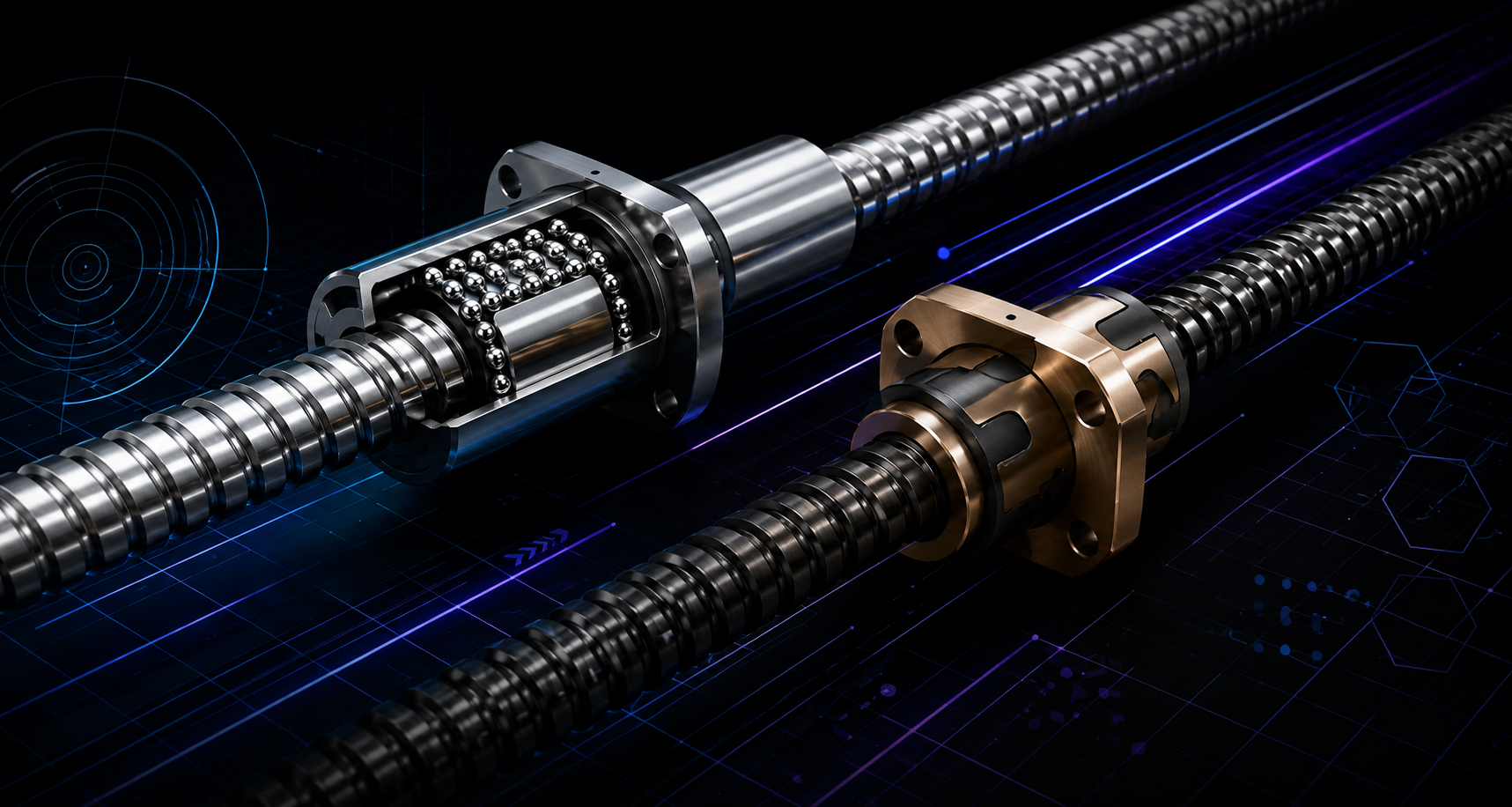 Ball Screws vs. Lead Screws: Choosing the Right Linear Motion Component