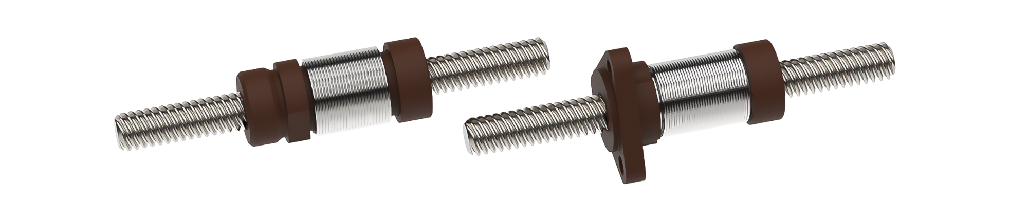 Flanged Torsional Anti-Backlash Lead Nuts (GFD)