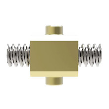 0.375 in Diameter x 0.125 in Lead x 2 Start(s) Code 37 Trunnion Mount Nut