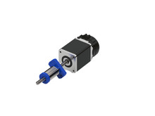 0.125 in Diameter x 0.062 in Lead x 12 in Length External Stepper Motor Linear Actuator
