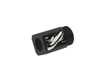 Alloy threaded inch ball screw nut with 0.631 in. diameter, 0.5 in. lead, and 2 circuits