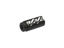 Alloy threaded inch ball screw nut with 0.5 in. diameter, 0.2 in. lead, and 2 circuits