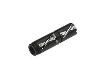 Alloy threaded inch ball screw nut with 1 in. diameter, 1 in. lead, and 2 circuits