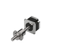 12 mm Diameter x 2 mm Lead x Single Stack Motor x No Encoder Encoder Ball Screw Actuator