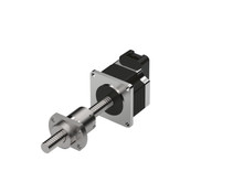 12 mm Diameter x 2 mm Lead x Single Stack Motor x 1000 CPR Encoder Ball Screw Actuator