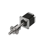 12 mm Diameter x 2 mm Lead x Double Stack Motor x No Encoder Encoder Ball Screw Actuator