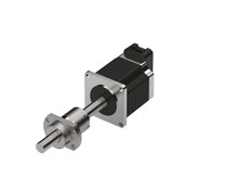12 mm Diameter x 2 mm Lead x Double Stack Motor x 1000 CPR Encoder Ball Screw Actuator