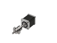 8 mm Diameter x 2 mm Lead x Double Stack Motor x 1000 CPR Encoder Ball Screw Actuator