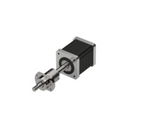 8 mm Diameter x 2 mm Lead x Double Stack Motor x No Encoder Encoder Ball Screw Actuator