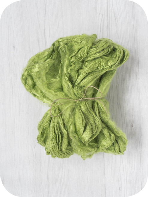 Silk hankies. This solid color is Caipirinha