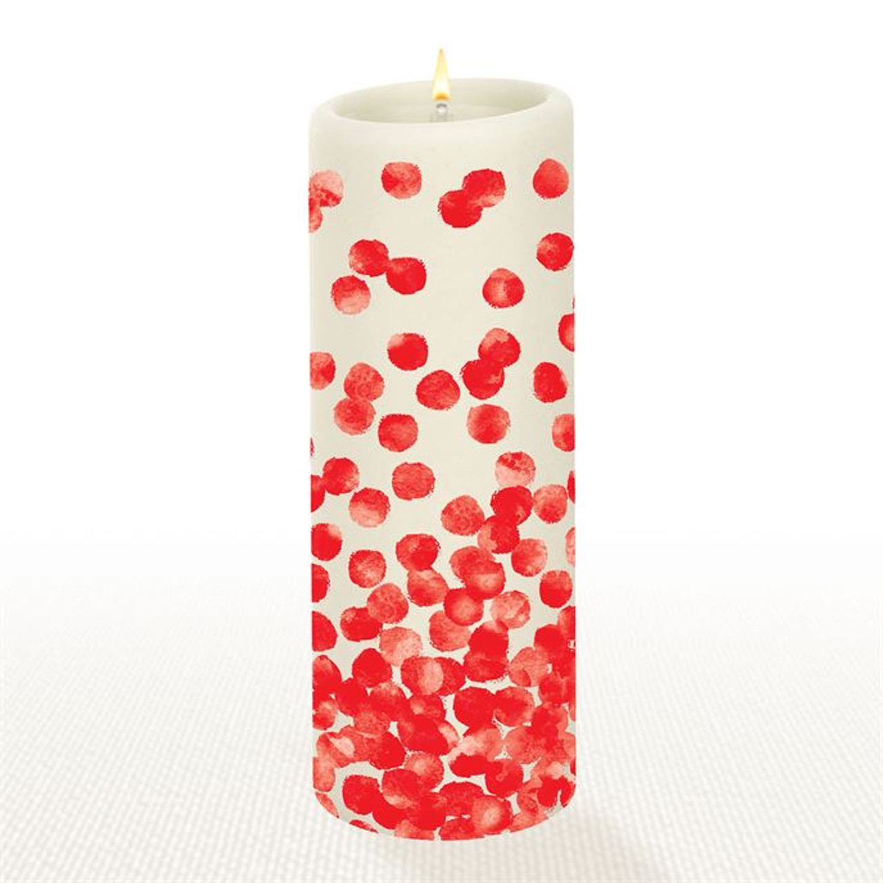 Lucid Candle | Natural Pillar Candles 6 inch