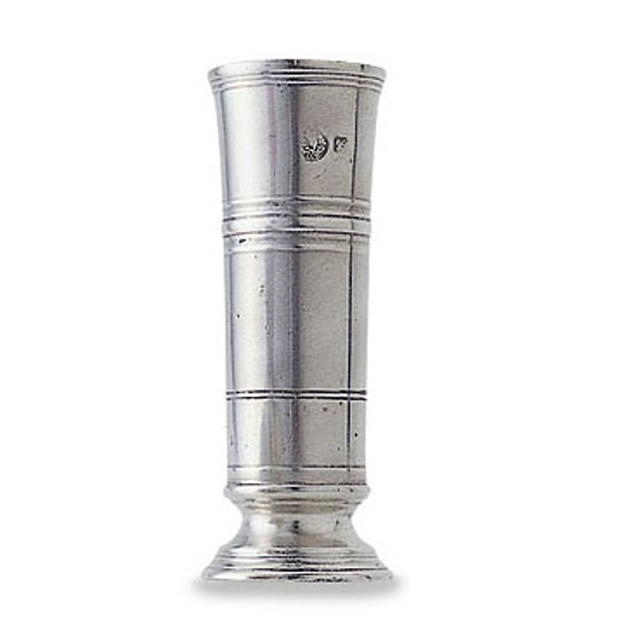 Match Italian Pewter Glass Canister Extra Large - Distinctive Decor