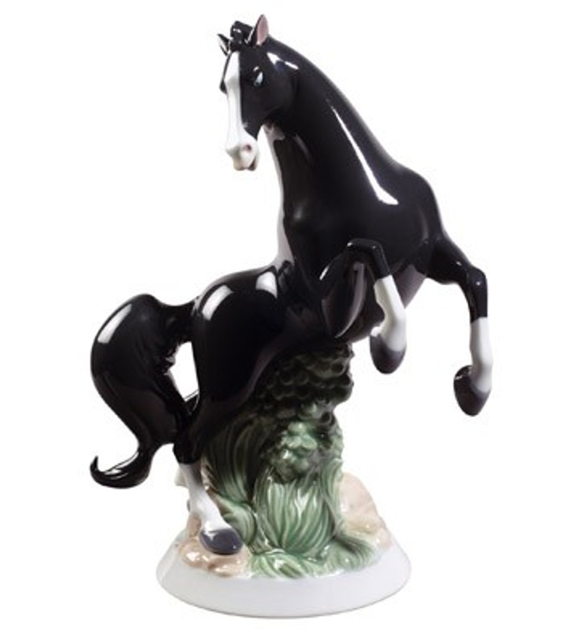 Nao by Lladro Porcelain Khan, the Horse Figurine