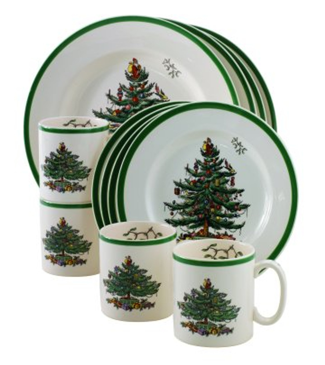 Spode Christmas Tree Wine Gift Set