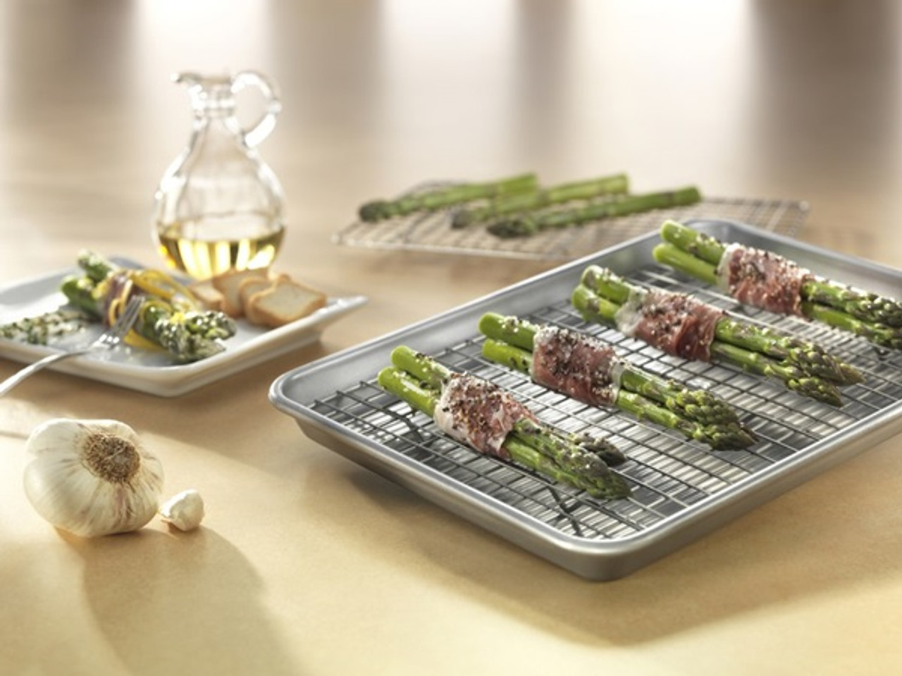 Half Sheet with Baking Rack, USA Pan