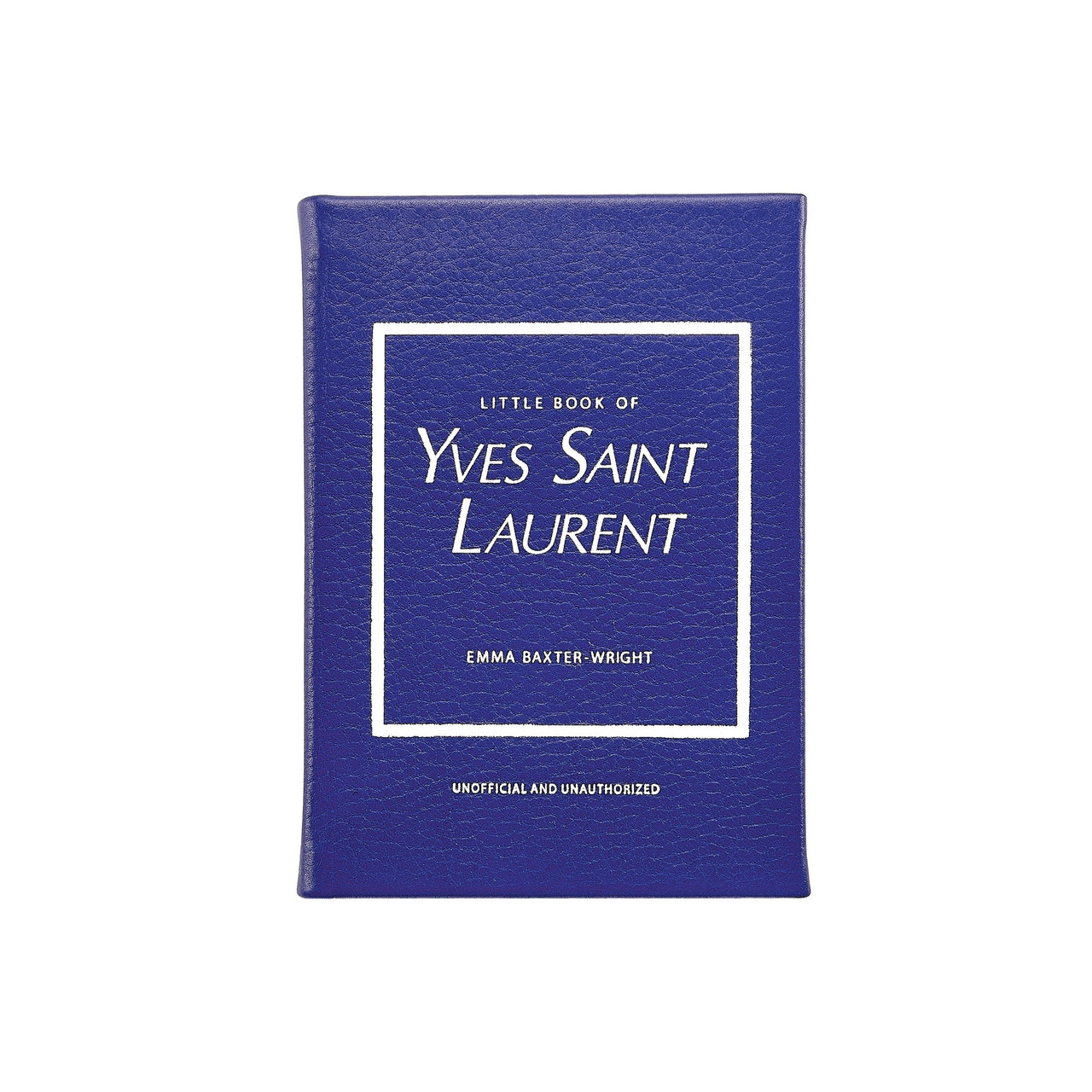 Graphic Image Little Book of Yves Saint Laurent Leather Bound Book