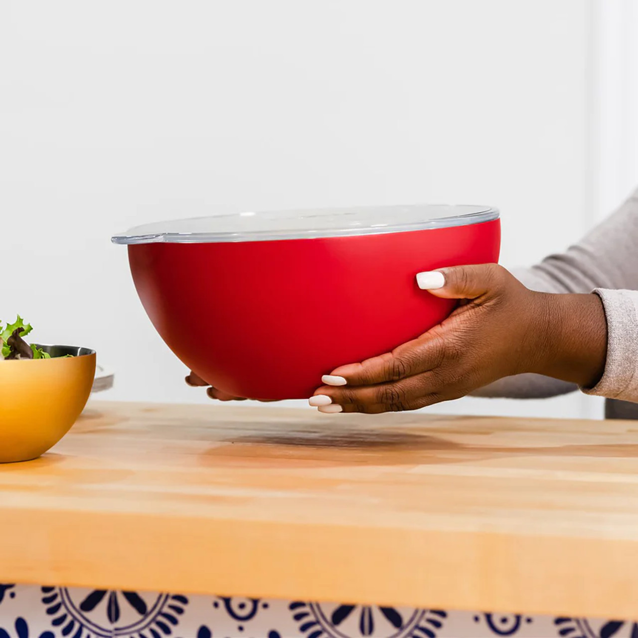 Served Vacuum Insulated Small Serving Bowl (.625Q), Strawberry