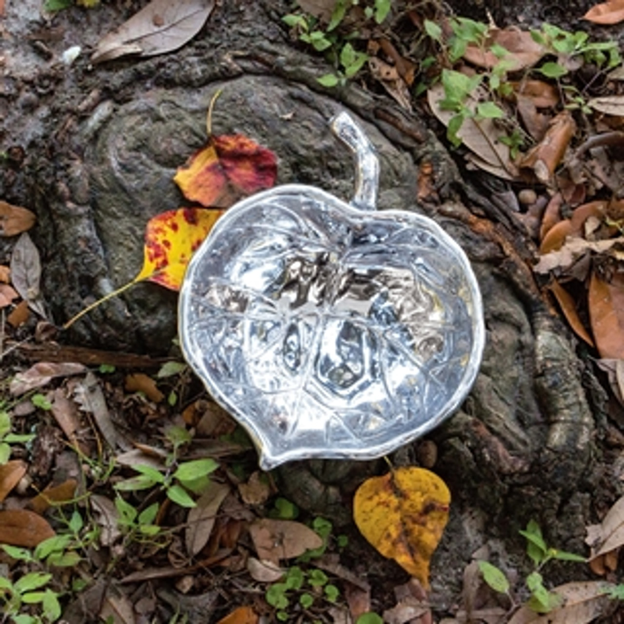 Beatriz Ball Forest Aspen Leaf Medium Bowl Distinctive Decor