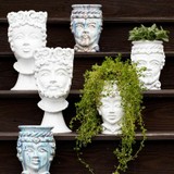 VIETRI Sicilian Heads Home Decor