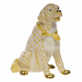 Herend Shaded Butterscotch Dog Figurines