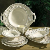 Intrada Italy Baroque Cream Dinnerware