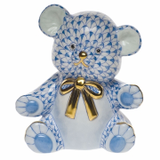 Herend Shaded Blue Bear Figurines