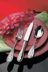 Ricci Flatware Japanese Bird and Bamboo Stainless 