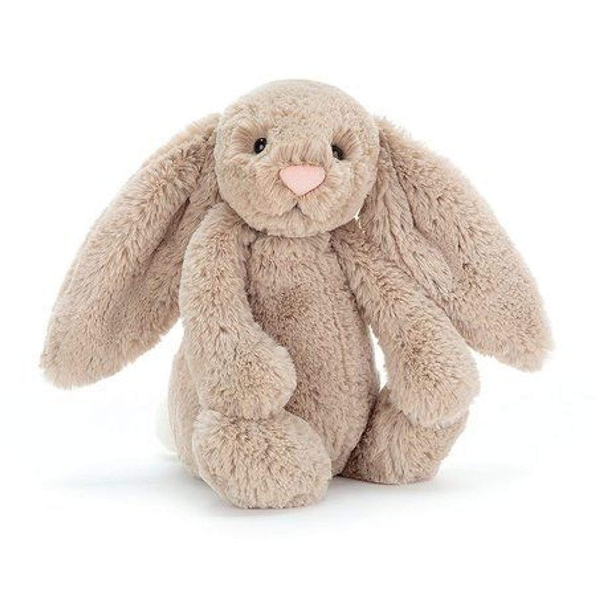 Jellycat Bashful Beige Bunny - Medium Stuffed Animal - Distinctive Decor