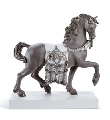 Lladro A Regal Steed Figurine