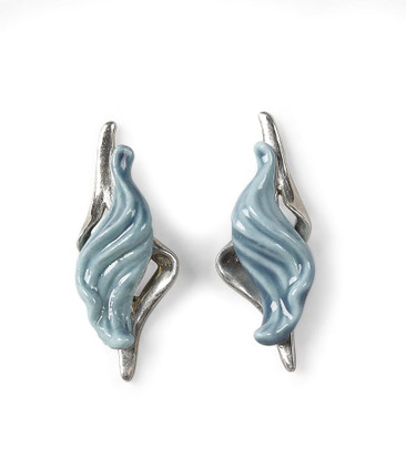 Lladro Aquarium Short Earrings