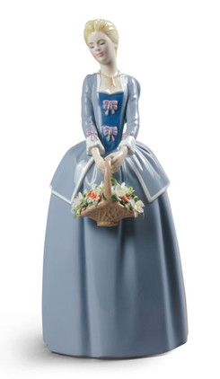 Lladro Garden Blossoms Figure