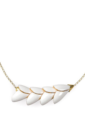 Lladro Heliconia 4 Petals Pendant