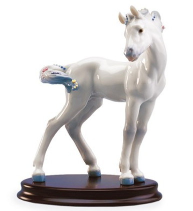 Lladro the Horse Porcelain Figurine