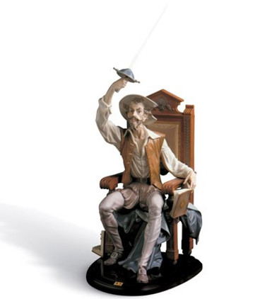 Lladro I Am Don Quixote Porcelain Figurine