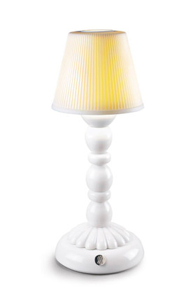 Lladro Palm Firefly Lamp (White)