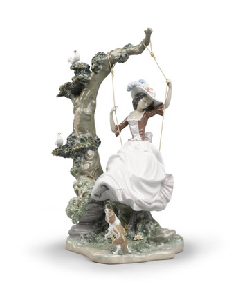 Lladro Swinging Figure