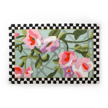 MacKenzie Childs Chelsea Garden Bath Rug